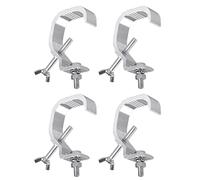 Generic Stage Light Clamp, Heavy Duty Cast Aluminum Clamp with Anti Slip Teeth for 30 to 52mm Tube, 20kg Load Bearing, Ideal for Moving Head Lights DJ Bars Theaters