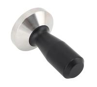 Generic Stainless Steel 58mm Coffee Tamper Professional Press Tool for Baristas Stainless Steel (Black)