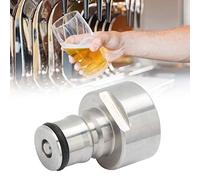Generic Stainless Steel Ball Lock Keg Coupler Adapter Quick Disconnect Conversion Kit for Home Brewing, Durable and Leakproof, 2 Pcs