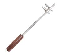Generic Stainless Steel Bonsai Bender, Tree Branch Bender Tool with Wood Handle, Trunk Adjuster Branch Modulator for DIY Shaping, Courtyard, Garden