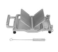 Generic Stainless Steel Cheese Cutter Durable Easy Grip Hand Held Cutter for Home Kitchen Use Aluminum Stainless Steel 12.6x6.7x5.5in (10mm)