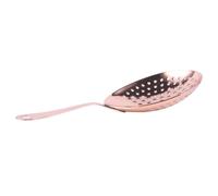 Generic Stainless Steel Cocktail Strainer Reducing Hand Stress with Ergonomic Design and Ice Cube Filter Sturdy Golden Barware for Home Bar Use for Bartenders and Beginners