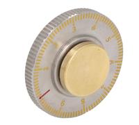 Generic Stainless Steel Dial Rotating Top Toy Perfect for Stress Relief and Anxiety Release for All Ages, Portable Decompression Toy for Offices and Travels