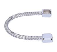 Generic Stainless Steel Door Loop Cable Protector Durable Wire Tube for Access Control System, Protect Wires From Damage for Home Office 19.7in