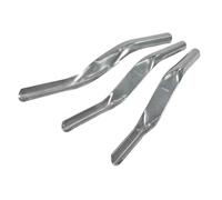 Generic Stainless Steel Double Ended Tile Joint Trimmer Multi-Purpose Double-Headed Brick Jointer Tool Handheld Tiles Grout Trimmer for Kitchen Bathroom Floor Grouts Caulking Filling (1/2" 3/8")