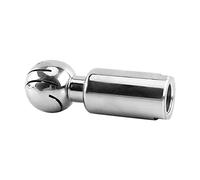 Generic Stainless Steel Durable Tank Cleaning Ball for 1-6m Diameter Cleaning - Low Water Consumption, G1/2 Thread Female Sanitary Spray Ball for Both Internal & External Surfaces - 1pc (#2)