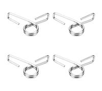 Generic Stainless Steel Electric Fence Line Insulator Clips Durable and Rust Proof for Garden Protection 50 Count 3/8 Inch Fiberglass Post