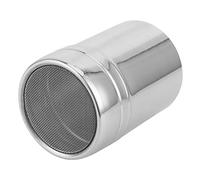 Generic Stainless Steel Fine Mesh Powder Shaker for Kitchen Baking Cooking, Durable Seasoning Dredger for Cooking Enthusiasts, Silver 3.6oz for Coffee Ice Cream Pancakes (Small Diameter: 28mm/1.1in)