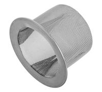Generic Stainless Steel Funnel Windshield Washer Bottle Filter for Car Windscreen Wash for Car with Efficient Filtration and Easy Installation Compatible with Windshield Washer Reservoir