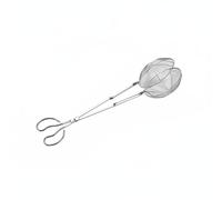 Generic Stainless Steel Grabber Cage Mesh Seafood Catch Tool Clamp Long Handle Tongs With Firm Hold And Extended Reach Suitable for beachcombing cr ollecting coastal foraging, 65CM