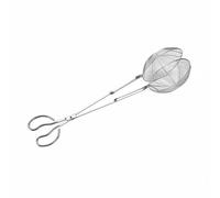 Generic Stainless Steel Grabber Cage Mesh Seafood Catch Tool Clamp Long Handle Tongs With Firm Hold And Extended Reach Suitable for beachcombing cr ollecting coastal foraging, 78CM