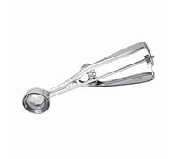 Generic Stainless Steel Ice Cream Scoop Trigger Durable Creating Balls for Home Restaurant Mirror Polished Fit for Ice Cream Melon Sorbet (4CM)