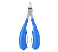 Generic Stainless Steel Ingrown Toenail Clippers Professional Cuticle Scissors for Home Pedicure Easy Trimming Tool 5.2 X 2.2in 1 Unit (Blue)