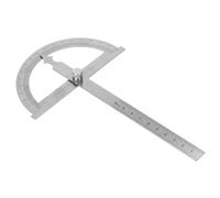 Generic Stainless Steel Locking Protractor Ruler for Easy Measurement, Angle Finder for Woodworking and Construction, 15cm Goniometer for Carpentry Work (120 * 150mm)