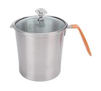 Generic Stainless Steel Milk Frothing Pitcher and Lid Scale Designed for Latte Making 350ml (700ML)