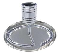 Generic Stainless Steel Moxa Roll Stick Holder Round Tray, Detachable and Easy to Clean Moxa Burner Base for Home Use and Indoor Mosquito Prevention