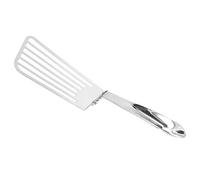 Generic Stainless Steel Slotted Turner Kitchen Tool Ergonomic Non-Slip Handle for Cooking Steak Burger Fish 304 Stainless Steel 13.6x3.5x6.3in