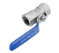 Generic Stainless Steel SS304 Ball Valve Durable Threaded for Industrial Shutoff, 1pc, Female Thread, Rust Protection (3/8"(3 Points))