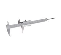 Generic Stainless Steel Thin Vernier Caliper Tool for Precise Outer Diameter Measurement 0-150mm Range Applicable to Mechanics and Engineers