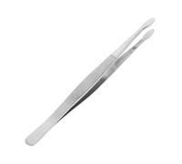 Generic Stamp Tweezers Precision Flat Tip Stainless Steel Anti-Static Non-Magnetic for Delicate Handling of Stamps and Coins