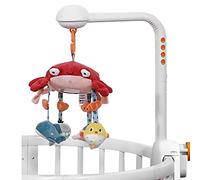 Generic Starry Projector Baby Crib Mobile with 4 Music Modes, Cartoon Rattles Pendants, Easy Set Up, Suitable for Various Cribs