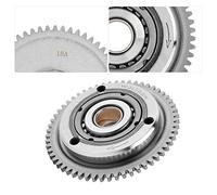 Generic Start Clutch Assembly Reliable Replacement Fit for Lifan Zongshen Loncin CG200 CG250 CG 200 250 Original Standard Stable Characteristics for Motorcycle Riders