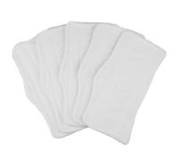 Generic Steam mop superfine fiber replacement pad, suitable for S3101 S3202 S3250 S3251 SP100K spray mop pad.(White) (5Pcs), BP240308001