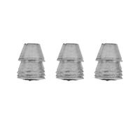 Generic Steel Round Handle Wedges Durable Set for Axe Hammer Sledge,20pcs Safety Splitting Wedges for Carpenter Builder,Steel (Diameter 8mm / 0.31in)