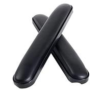Generic Steering Wheel Armrest Pads, Universal Leather-Padded Armrests, Foam Armrest Cushions, Steering Wheel Armrest Pads for Office Steering Wheels, A