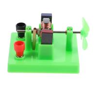 Generic STEM Small Electric Motor Model Kit for Physics Teaching, DC Open-ended Motor Science Experiment for Junior High School Science Education