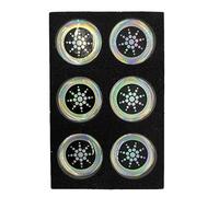 Generic Stickers Blocker Chip Neutralize Shield Protection for Cell Phones cased and Electronic Devices WiFi 5G Tablets Laptops Computers TV Monitors (6 Pcs Sliver)