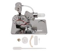 Generic Stirling Engine Model, Aluminum Alloy CNC Motor with Colorful LED for Education Physics Experiment, for Kids Adults (Silver)