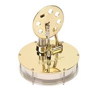 Generic Stirling Engine Model Kit Unique Design Educational Electricity Generator for Kids Science Projects Stainless Steel and Zinc Alloy