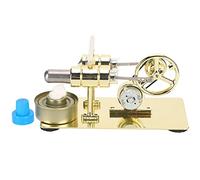 Generic Stirling Engine Model Stainless Steel Energy Conversion Engine Kit for Science Education Toys