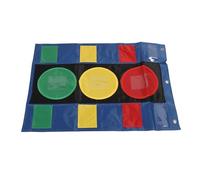 Generic Stoplight Behavior Pocket Chart, Durable Educational Tool, Behavioral Management for Classroom, Nylon Material, Includes 36 Dry Erase Cards