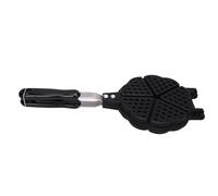 Generic Stovetop Waffle Maker Pan Multi Functional Waffle Baking Pan for Gas Cooker, Campfires, Camping