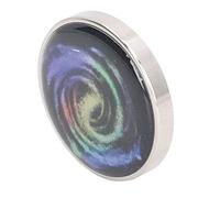 Generic Stress Relieve Decompression Gyroscope Toy Attractive Desktop Rotating Toy, for Releasing Anxiety Stainless Steel (#2)