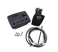 Generic String Amplifier Acoustic Pickup Preamp Module Control Panel Electronics Upgrade Piezo Ceramic Hardwired Setup With Display Indicator suitable for, KLT-17B Acoustic Guitar Preamp EQ Tuner