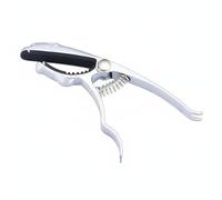 Generic String Clip Guitar Capo Clip With Zinc Alloy Body And Silicone Cushion For Reliable Transposition Suitable For Live Shows And Rehearsals, Silver