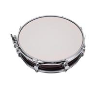 Generic Student Snare Drum 14 Inch Stainless Steel Super Slim Snare Drum with Drumsticks for Practice Performance, Beginner Set for Students and Beginners (Wine Red)