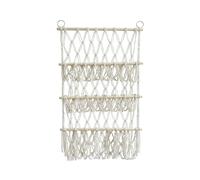 Generic Stuffed Animal Net, Stuffed Toy Organizer, Hammock Net, Bohemian Hand-Woven Tapestry for Home Decoration, Style C
