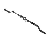 Generic Sturdy Accessory Wear-resistant and Stand with Support Drum Iron during Black Finish, Durable Drum Holder for Week Season Decor Professionals Beginners Graduation School