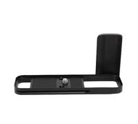 Generic Sturdy Aluminum Alloy Wooden Camera L Bracket Handle for X-E5, Ergonomic Grip Design, Easy Battery and Card Slot Replacement for Photography Enthusiasts (Black)