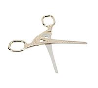 Generic Sturdy Durable Craft Scissors Tower Design Stainless Steel High Sharpness for Needlework Cross Stitch Gold 5.47 X 2.05in