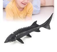 Generic Sturgeon Fish Model Lifelike Artificial Toy for Home Decor, Simulation Animal Model for Market Display, Photography Props, and Gift, Made of Plastic 6.1 X 1.2 X .8in (M-1528 Chinese Sturgeon)