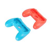 Generic Stylish Games Controller Shell with Comfortable Grips for Extended Gaming Sessions ABS Material Red and Blue (Red + blue 2 pack)