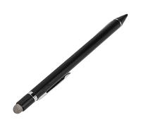 Generic Stylus Pen Active and Stylish Aluminium for Precise Touch and Sketching on All Capacitive Screens (Black)