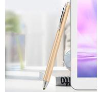 Generic Stylus Pen Cloth Head for Tab///Smartphones, Portable Touch Screen Pen for 2018, Easy to Use for Domestic Mobile Phones (Gold)