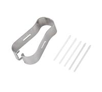 Generic Stylus Pen Tips Tool Set for Note 8/9 Tab S3/4, Rapid Replacement Function for Artists and Students, Black/White, 5pcs Pen Tips (White)