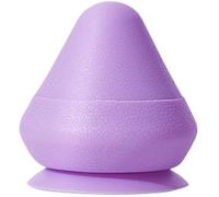 Generic Suction Cup Massage Ball TPE Self Massage Tool for Neck Back and Foot Muscle Relief, Multifunctional Trigger Point Fascia Yoga Ball, Purple